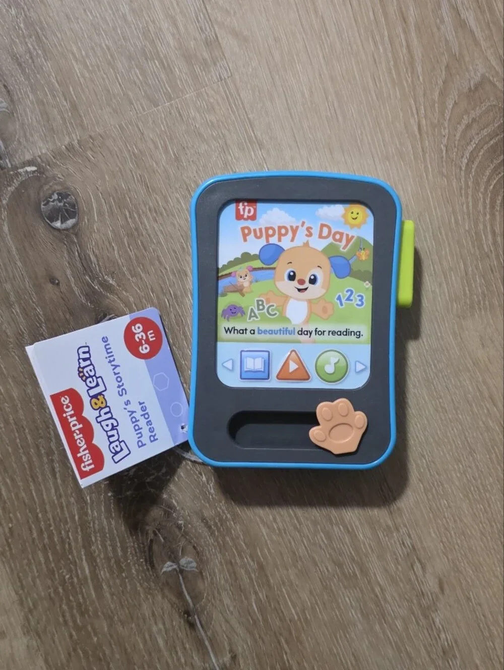 Fisher-Price Laugh & Learn Puppy's Storytime Reader Baby Electronic Learning Toy